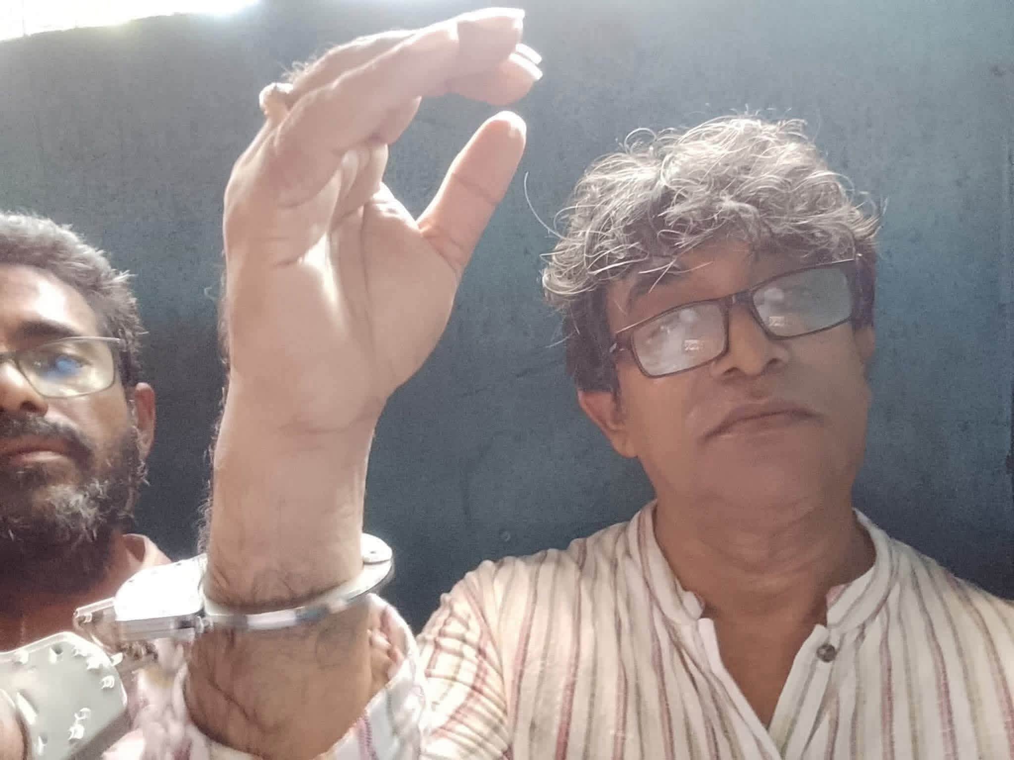 journalist arrested